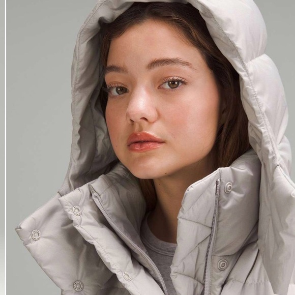 lululemon athletica Gray Puffer Vest - Picture 2 of 13